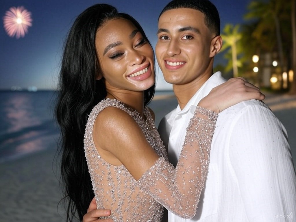 Winnie Harlow and Kyle Kuzma Are Engaged Inside Their Romantic Turks Caicos ProposalComplete With an 85 Carat Ring