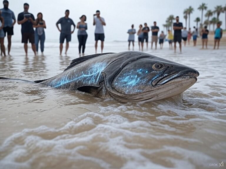 The Mysterious 'Doomsday Fish' Washes Ashore on a Mexico Beach: 'Nobody's Gonna Believe This'