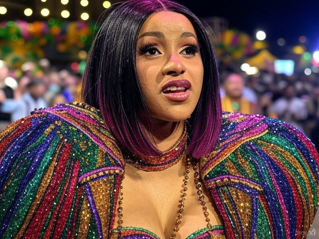 Cardi B Ignites New Orleans with Bardi Gras During Super Bowl Weekend 2025