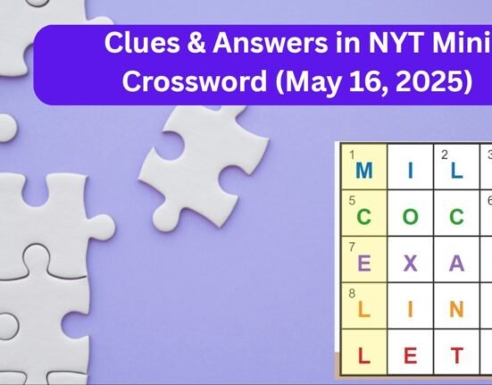 NYT Mini Crossword Answers and Hints for Saturday, May 17, 2025
