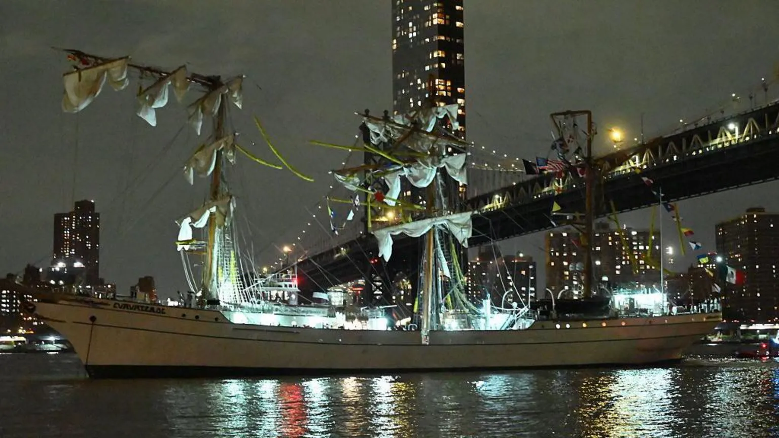 Tragic Collision: Two Dead as Mexican Navy Ship Crashes into Brooklyn Bridge